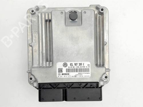 Used Engine control unit (ECU) VW TRANSPORTER T5 Van (7HA, 7HH, 7EA, 7EH) 2.0 TDI (102 hp) 27873736