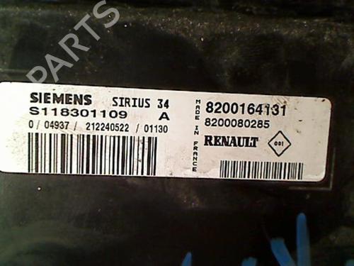 Engine control unit (ECU) RENAULT CLIO II (BB_, CB_) 1.4 16V (B/CB0P, BB13) | BP20432894M57 