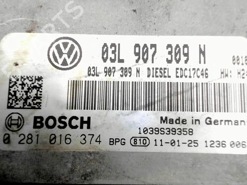 Engine control unit (ECU) VW TIGUAN (5N_) 2.0 TDI | BP37037240M57 - Image 5