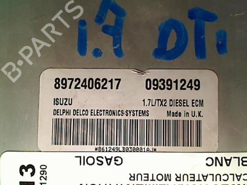 Used Engine control unit (ECU) OPEL ASTRA G Hatchback (T98) 1.7 DTI 16V (F08, F48) (75 hp) 20410970