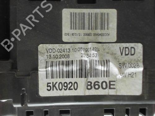 Instrument cluster VW GOLF VI (5K1) 2.0 TDI | BP33439229C47 - Image 3