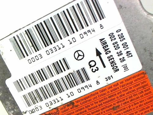 ECU airbags MERCEDES-BENZ VANEO (414) 1.7 CDI (414.700) | BP21234282M53 