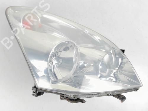Used Right headlight Right headlight TOYOTA COROLLA Verso (ZER_, ZZE12_, R1_) 2.0 D-4D (CUR10_, CUR10R) (116 hp) 20449830 20449830