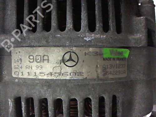 Alternator MERCEDES-BENZ A-CLASS (W168) A 160 (168.033, 168.133) | BP20425963M7 