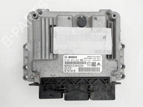 Used Engine control unit (ECU) PEUGEOT 207 (WA_, WC_) 1.4 HDi (68 hp) 26398327