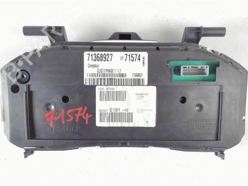 Instrument cluster RENAULT CLIO III (BR0/1, CR0/1) 1.2 16V (BR02, BR0J, BR11, CR02, CR0J, CR11) | BP20464217C47 