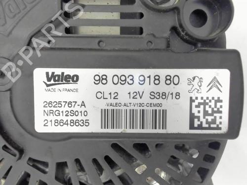 Used Alternator Alternator CITROËN C3 III (SX) 1.2 PureTech 82 (83 hp) 20398091 20398091