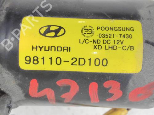 Front wiper motor HYUNDAI ELANTRA III (XD) 2.0 CRDi | BP20424092M29 
