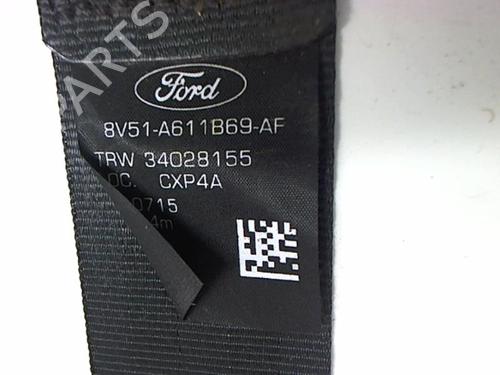 Rear left belt tensioner FORD FIESTA VI (CB1, CCN) 1.4 TDCi | BP20461444C89 