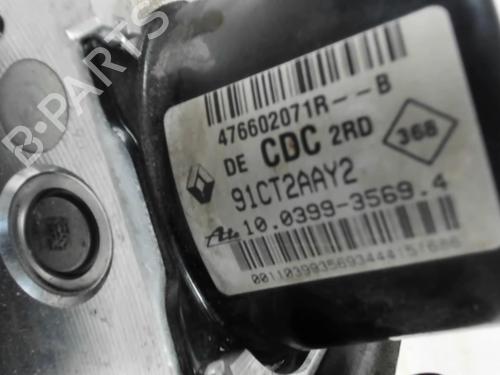 ABS pump RENAULT LAGUNA III (BT0/1) 2.0 dCi (BT01, BT08, BT09, BT0E, BT0K, BT12, BT1C, BT1D,... | BP29375039M43 