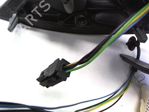 Left mirror PEUGEOT 607 (9D, 9U) 2.2 HDi | BP20471112C26 