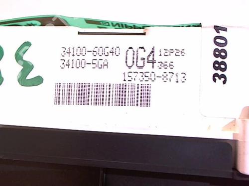 Used Instrument cluster Instrument cluster SUZUKI BALENO Hatchback (EG) 1.6 i 16V (SY416) (98 hp) 21232402 21232402