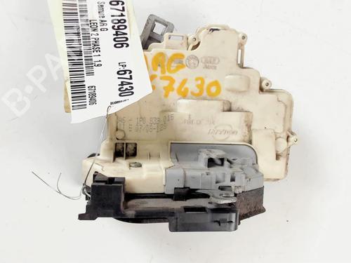 Rear left lock SEAT LEON (1P1) 1.9 TDI | BP20424590C100 