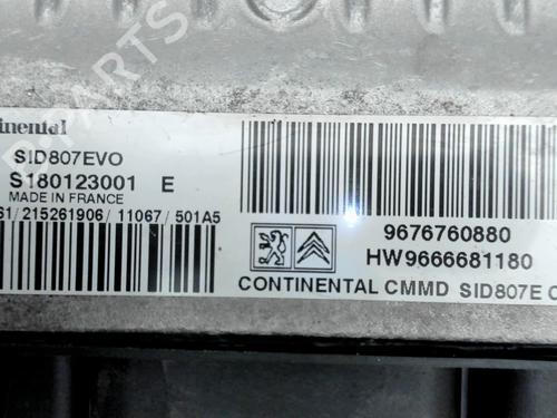 Engine control unit (ECU) CITROËN C5 III Break (RW_) 1.6 HDi 110 | BP32787007M57  - Image 5