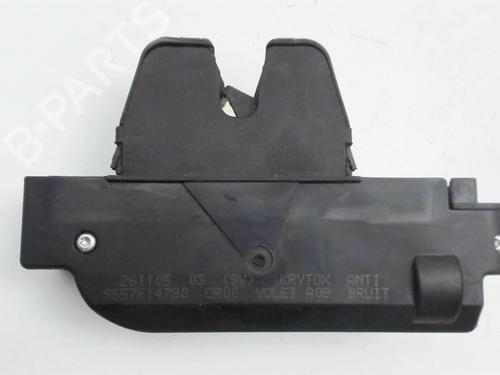 Used Tailgate lock PEUGEOT 1007 (KM_) 1.4 HDi (68 hp) 20419003