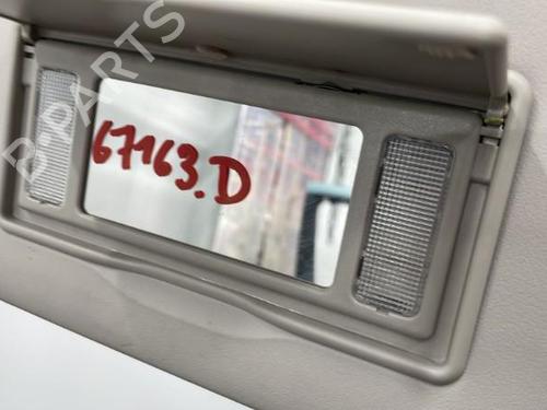 Right sun visor NISSAN ALMERA TINO (V10) 2.2 dCi | BP20395968I2 