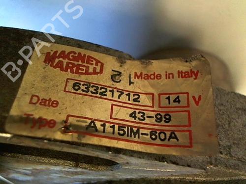Alternator FIAT PUNTO (188_) 1.2 60 (188.030, .050, .130, .150, .230, .250) | BP20479201M7 