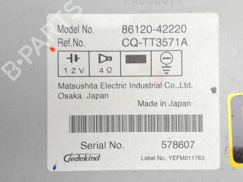 Radio TOYOTA RAV 4 III (_A3_) 2.2 D 4WD (ALA30_, ALA30R) | BP20396823E6 