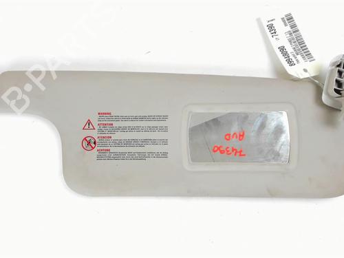 Used Right sun visor Right sun visor RENAULT MEGANE II Saloon (LM0/1_) 1.5 dCi (LM1E) (106 hp) 20387259 20387259
