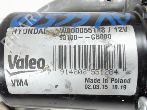 Front wiper motor HYUNDAI i20 II (GB, IB) 1.2 | BP20390644M29 