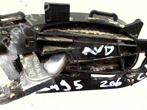 Højre fortil invendig håndtag PEUGEOT 206 CC (2D) 1.6 16V (2DNFUF, 2DNFUR) | BP20399546I14 