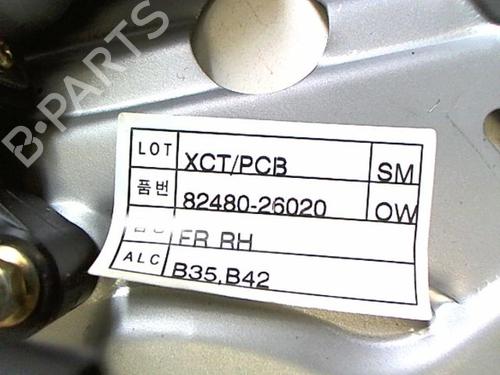 Used Front right window mechanism Front right window mechanism HYUNDAI SANTA FÉ I (SM) 2.0 CRDi 4x4 (113 hp) 20452165 20452165