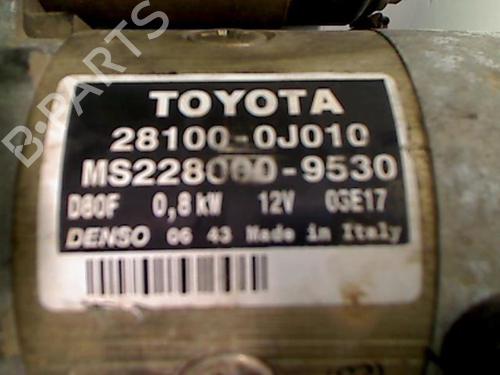 Starter TOYOTA YARIS (_P1_) 1.0 (SCP10_, SCP10R) | BP20454263M8 