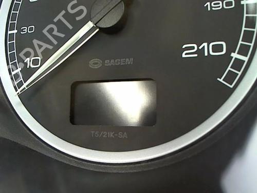 Instrument cluster PEUGEOT 307 Break (3E) 2.0 HDI 90 | BP20431736C47 