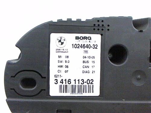 Instrument cluster BMW X3 (E83) 2.0 d | BP20467171C47 