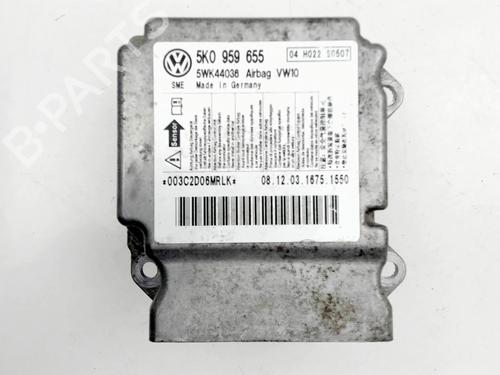 Used ECU airbags VW GOLF VI (5K1) 2.0 TDI (110 hp) 29625348