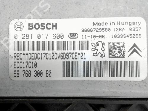 Engine control unit (ECU) CITROËN DS3 (SA_) 1.6 HDi 110 | BP28361751M57  - Image 5