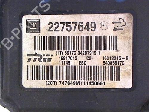 ABS pump OPEL INSIGNIA A Sports Tourer (G09) 2.0 CDTI (35) | BP20432331M43 