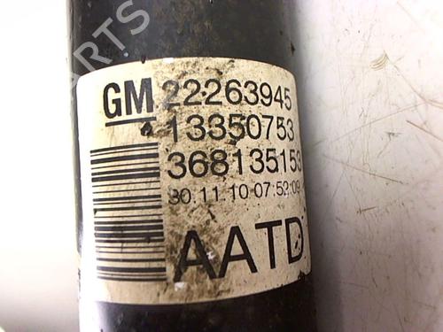 Used Right rear shock absorber Right rear shock absorber OPEL MERIVA B MPV (S10) 1.7 CDTI (75) (110 hp) 20391659 20391659