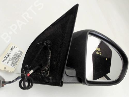 Right mirror NISSAN QASHQAI I (J10, NJ10) 1.5 dCi | BP30736402C27