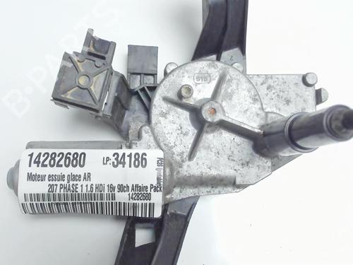 Rear wiper motor PEUGEOT 207 (WA_, WC_) 1.6 HDi | BP20458976M102 