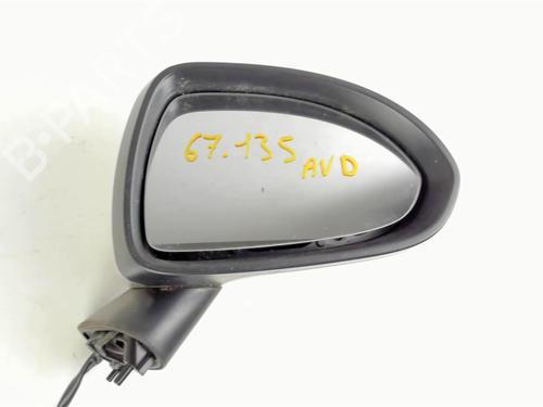 Right mirror OPEL CORSA D (S07) 1.3 CDTI (L08, L68) | BP20398586C27 