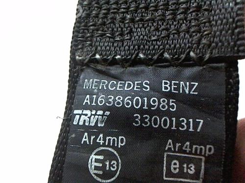 Rear left belt tensioner MERCEDES-BENZ M-CLASS (W163) ML 270 CDI (163.113) | BP21234985C89 