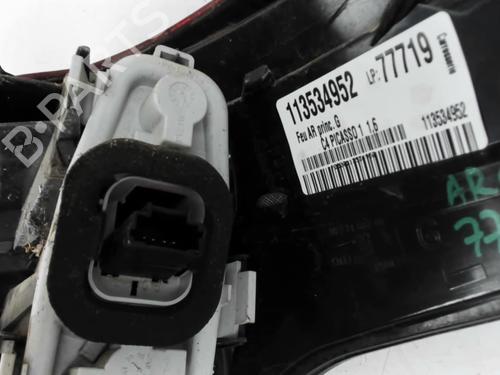 Left taillight CITROËN C4 Picasso I MPV (UD_) 1.6 HDi 110 | BP30136923C34