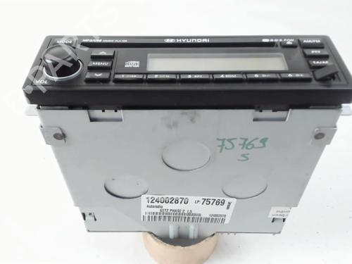 Used Radio Radio HYUNDAI GETZ (TB) 1.5 CRDi (88 hp) 34458833 34458833