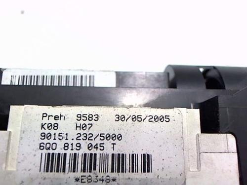 Climate control VW FOX Hatchback (5Z1, 5Z3, 5Z4) 1.2 | BP20456538I5 