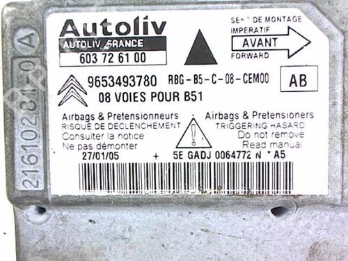ECU airbags CITROËN C4 I (LC_) 1.6 HDi | BP21234368M53 