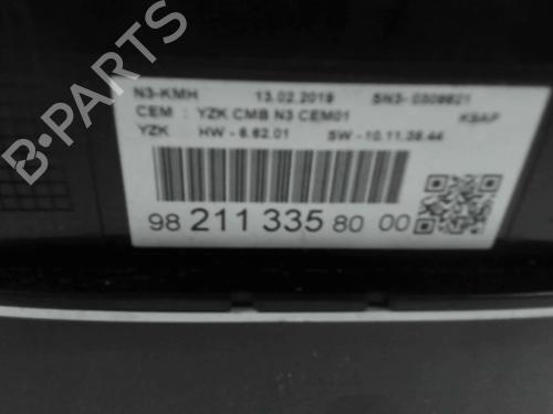 instrument-cluster-peugeot-partner-box-bodympv-k9-2018-39138804 main image