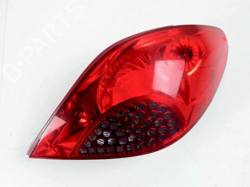 Used Right taillight PEUGEOT 207 (WA_, WC_) 1.4 16V (95 hp) 29956782