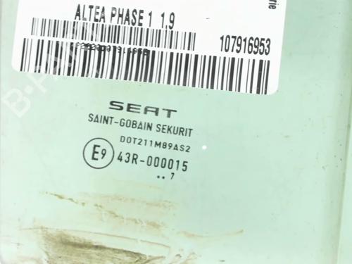 Rear right door window SEAT ALTEA (5P1) 1.9 TDI | BP27385445C21 