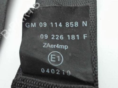 Used Front right seatbelt Front right seatbelt OPEL CORSA C (X01) 1.0 (F08, F68) (58 hp) 20464279 20464279