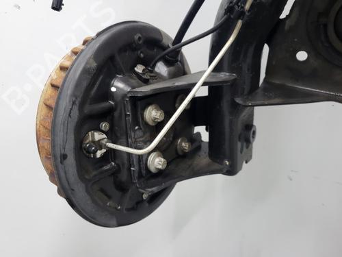 Used Rear axle Rear axle RENAULT ZOE (BFM_) ZOE (92 hp) 20406287 20406287