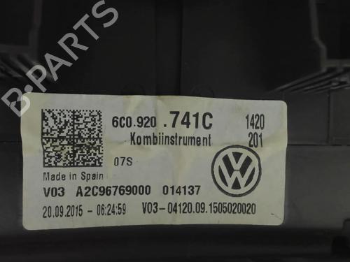 Instrument cluster VW POLO V (6R1, 6C1) 1.4 TDI | BP20450499C47 