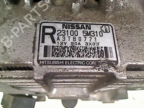 Alternator NISSAN X-TRAIL I (T30) 2.2 Di 4x4 | BP20456029M7 