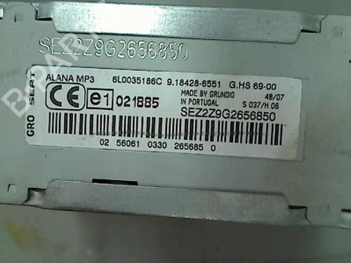 Radio SEAT IBIZA III (6L1) 1.9 TDI | BP20430924E6 