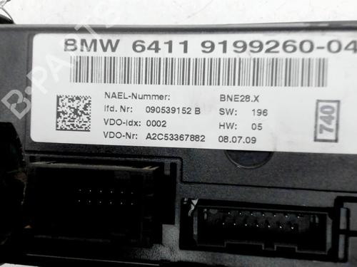 Used Climate control Climate control BMW 3 Touring (E91) 318 d (143 hp) 33894786 33894786